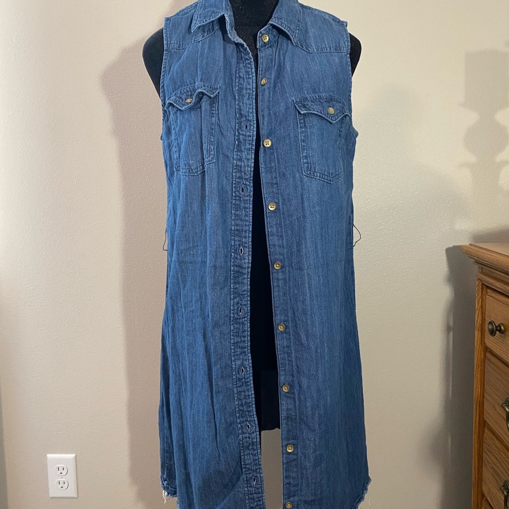 Universal Thread Blue Denim Dress